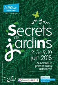 Secrets de Jardins. Du 2 au 10 juin 2018 à Evry. Essonne.  10H00